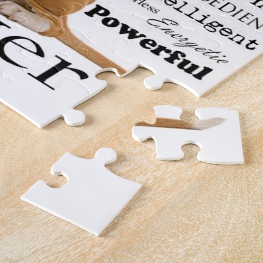 Boxer Traits Puzzle Legpuzzel (Zijkant)