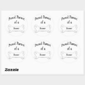 Boxer Trots Ouder Sticker (Vel)