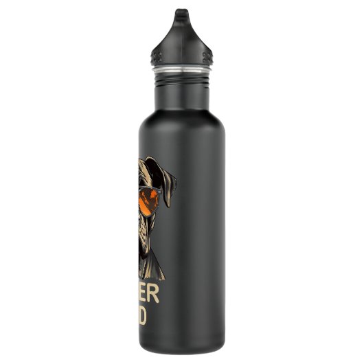 Boxer Vader Hondeneigenaar Gift Funny Boxer Honden Waterfles (Rechts)