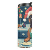 Boxer Vakantie Bakken: Festive Kerstmis Thermosbeker (Gedraaid links)