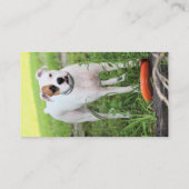 Boxer Visitekaartje (Achterkant)