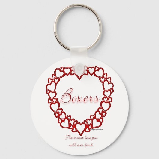 Boxer Ware Liefde - Sleutelhanger (Voorkant)