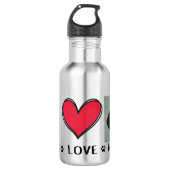 Boxer Waterfles Hondenliefhebbers Waterfles (Voorkant)