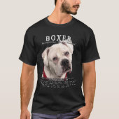 Boxer White Eigenaar - trainer T-shirt (Voorkant)