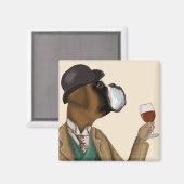Boxer Wine Snob Magneet (Voorkant / Achterkant)