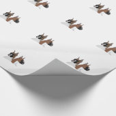 Boxer wrappapier cadeaupapier (Hoek)