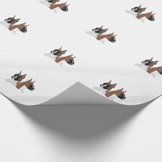 Boxer wrappapier cadeaupapier (Hoek)