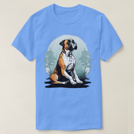 Boxer yoga t-shirt (Design voorkant)