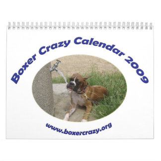 BoxerCrazy 2009 Agenda Kalender