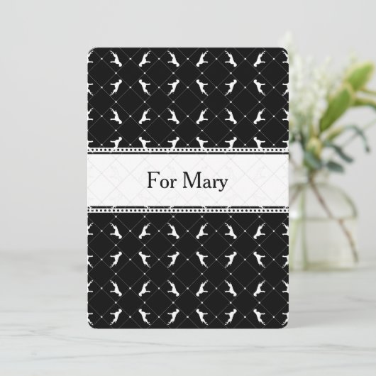 Boxerdog Karro Kaart (Staand voorkant)