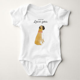 "Boxerhond baby body, Cadeau voor baby shower Romper