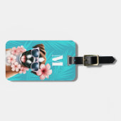 Boxerhond Bagage Labels (Voorkant horizontaal)