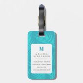 Boxerhond Bagage Labels (Achterkant verticaal)