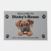 Boxerhond Deurmat (Voorkant)