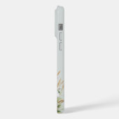 Boxerhond en wilde bloemen iPhone hoesje (Linkerkant)