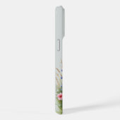 Boxerhond en wilde bloemen iPhone hoesje (Rechterkant)