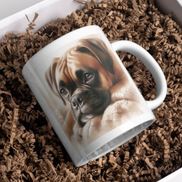 Boxerhond: Meester van Chillen & Expert Knuffelaar Koffiemok
