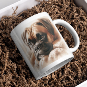 Boxerhond: Meester van Chillen & Expert Knuffelaar Koffiemok