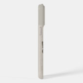 Boxerhond met vlinder zachte ontmoeting iPhone hoesje (Rechterkant)