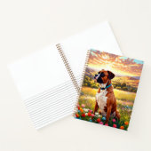 Boxerhond Notitieboek (Binnen)