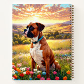 Boxerhond Notitieboek (Achterkant)
