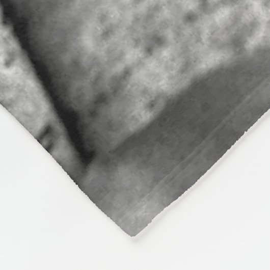 Boxerhond op vensterbank fbcnm fleece deken (Hoek)