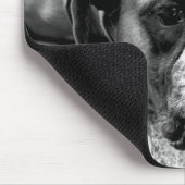 Boxerhond op vensterbank MPCNA Muismat (Hoek)