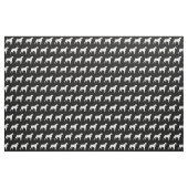 Boxerhond Silhouet Huisdier Stof (Fat Quarter)