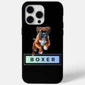 Boxerhond - Sprongen & Grenzen Case-Mate iPhone Case (Achterkant)