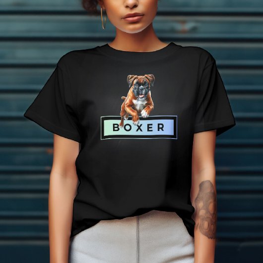 Boxerhond - Sprongen & Grenzen T-shirt