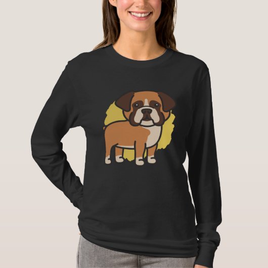 Boxerhond T-shirt (Voorkant)