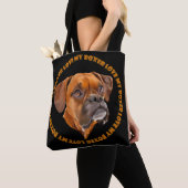 Boxerhond Tote Bag (Dichtbij)