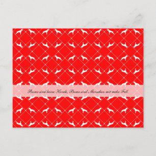 Boxerhonden ansichtkaart briefkaart