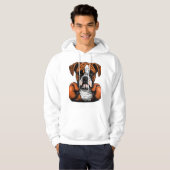 BoxerLoveK9's Designer Art Hoodie (Voorkant volledig)