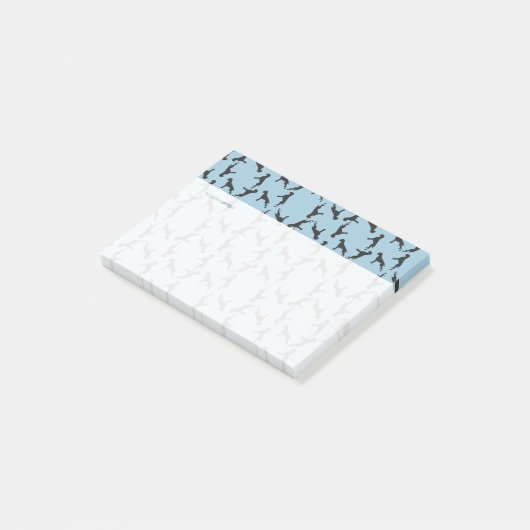 Boxerpatroon Post-it® Notes (Schuin)