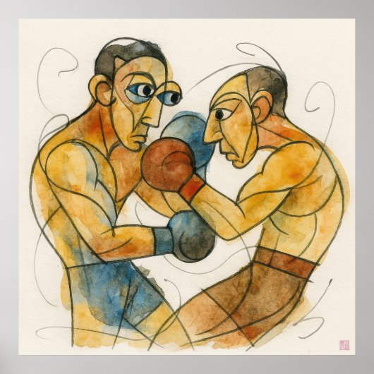 Boxers - Archiefprint Poster (Voorkant)