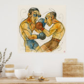 Boxers - Archival Print (Keuken)