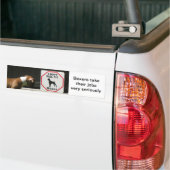 Boxers Dont Dial 911 Bumpersticker (Op Truck)