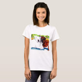 Boxers Fawn en White T-shirt (Voorkant volledig)