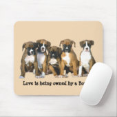 Boxers Mousepad Muismat (Met muis)