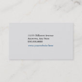 Boxers Oranje blauw Visitekaartje (Achterkant)