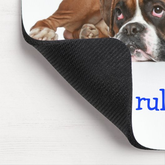 Boxers-regel in het World Mousepad Muismat (Hoek)