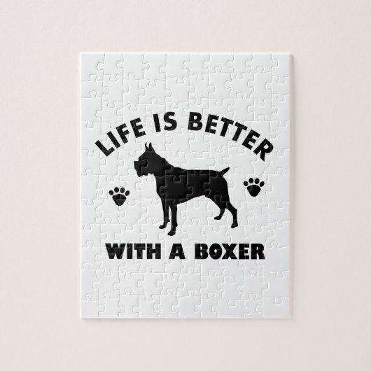 boxershelvormig ontwerp legpuzzel (Verticaal)