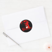 Boxershond sticker (Envelop)