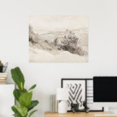 Boxhill  waterverf poster (Thuiskantoor)