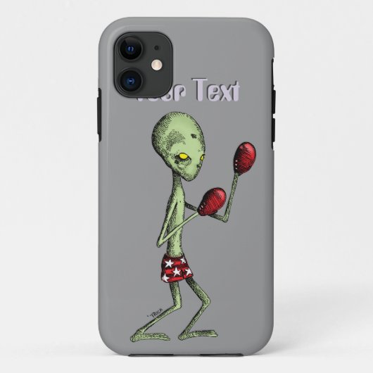Boxing Alien Case-Mate iPhone Case (Achterkant)