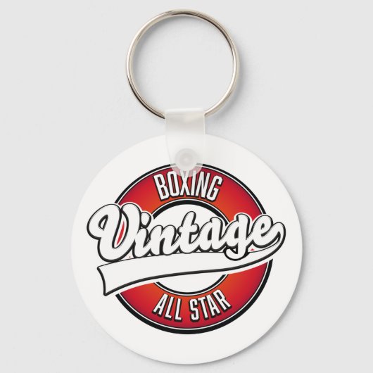 Boxing  Alle sterren logo Sleutelhanger (Voorkant)