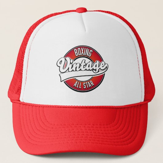 Boxing Alle sterren logo Trucker Pet (Voorkant)