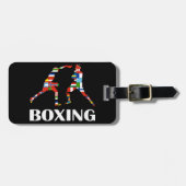 Boxing Bagagelabel (Voorkant horizontaal)