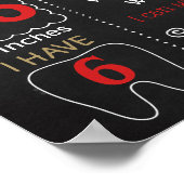 Boxing Birthday Party Milestone sing Poster (Hoek)